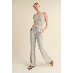 Women's Gray Pantsuit